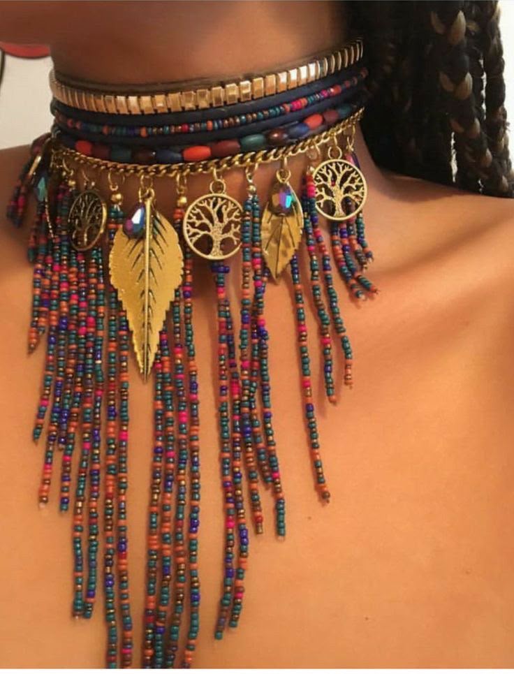 Collier Multirangs Tribal