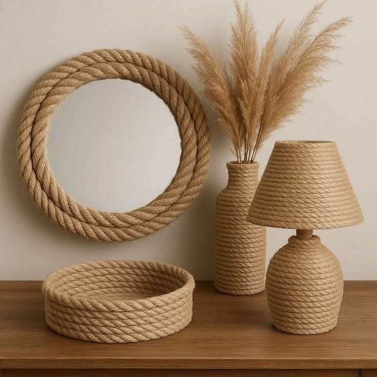 Décoration Corde Naturelle