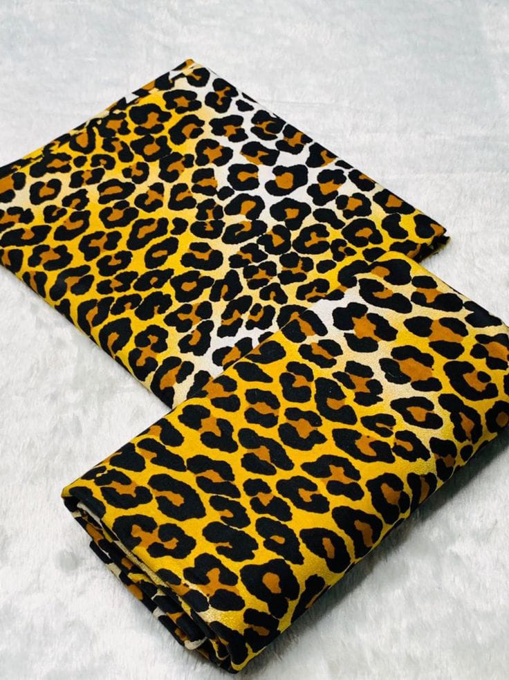 Tissu Léopard Safari