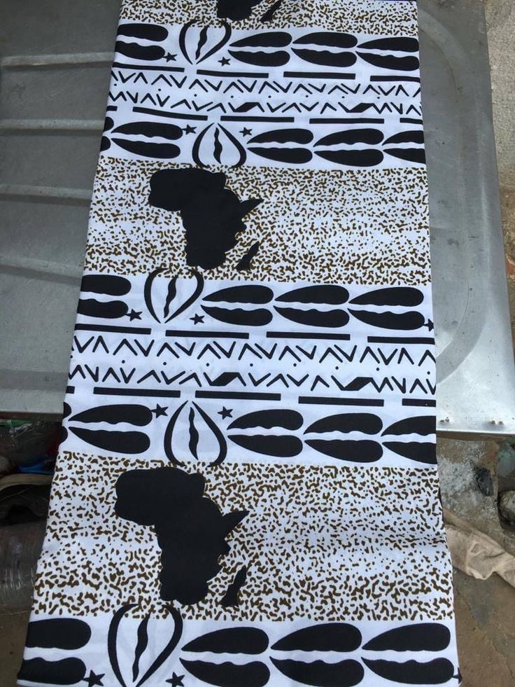Tissu Tribal Cauris
